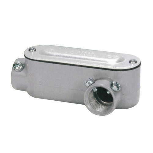 Combination EMT and Rigid Aluminum Conduit Bodies Type LL with Cover  Gasket - Threaded  Set Screw 2