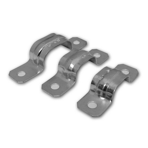 2 Hole SEU Pipe Straps (3) #1 or (3) 1/0 or (3) 2/0 - Secures SE  SEU Service Entrance Cable.2 Hole SEU Pipe Straps (3) #1 or (3) 1/0 or (3) 2/0 features include:  Secures SE  SEU Service Entrance Cable  Zinc Plated Steel Reinforced Rib for Extra Strength Order Qty of 50 = 50 Pieces Below is more info on our 2 Hole SEU Pipe Straps (3) #1 or (3) 1/0 or (3) 2/0