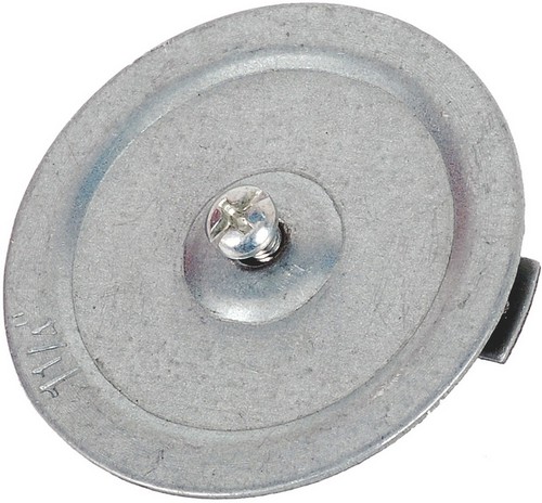 Type S Knockout Seals with Screw  Bar 4" - Set screw/bar type knockout seals are inserted in open box knockouts to protect exposed wires.Type S with Screw  Bar Knockout Seals 4" features include:  Set screw/bar type knockout seals are inserted in open box knockouts to protect exposed wires Used in standard, air tight or dust tight applications Pre-assembled screw and backer bar slides on open knockout holes without removing box devices or covers Steel Galvanized Order Qty of 1 = 1 Piece Below is more info on our Type S with Screw  Bar Knockout Seals 4"