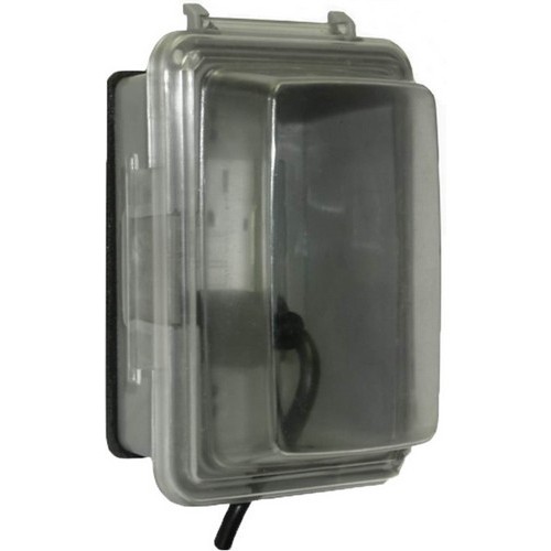 While In-Use Weatherproof Covers 1 Gang - Our Multi Device While In Use Electrical Cover is easy to install and Meets National Electric Code Requirements for Receptacle Covers in Outdoor or Wet Locations .While-In-Use Weatherproof Covers 1 Gang features include:  WeatherProof While In Use - Multi Purpose Electrical In Use Cover Complies with NEC 2014 406.9(B)(1) Extra Duty Specifications 1 Gang - 14 Device Configurations One Gang Cover Mounts Vertically or Horizontally Quick Fit Install in Seconds Maximum Impact Resistance Maximum Versatility, Easily Configured Sturdy PolyCarbonate Construction - Clear Cover Heavy Duty Hidden Hinges Molded In Water Dam Channels Water Away from Interior Extra Large Gasketed Cord Flap for Cable Exit - Prevents Ingress of Moisture/Debris Lockable Latching Tab secures cover to Prevent Accidental Disconnects Pre-Installed Gasket Easy-To-Assemble Building Block Style adapter provides flexibility and eliminates damage  Snap-In device adapter require no tools to install cULus Listed NEMA 3R Rated Order Qty of 1 = 1 Piece Below is more info on our While In-Use Weatherproof Covers 1 Gang