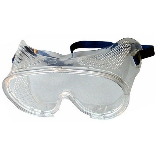 Safety Goggles - These Safety Goggles are designed to fit over any pair of Glasses.Safety Goggles features include: General purpose impact resistant cover-type protective goggles Soft clear Polycarbonate lens, flexible Vinyl shroud Comfortable and  S...