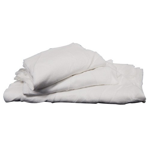 53264 601986532648 Bag of Rags - This Bag of Cotton Rags is great for the garage or the workshop.Bag of Rags features include:  Premium all-purpose wipes New bleached white knit Bag of Cotton Rags with High cotton content Medium weight, random sizes Bag of Cotton Rags are Soft, absorbent, low linting 2 lb. bags Order Qty of 1 = 1 Bag Below is more info on our Bag of Rags