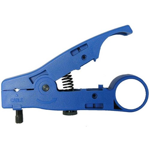 Coax Strippers  - A compact and useful Coax Wire Stripper.Coax Strippers 54504 features include: Coax Wire Stripper For RG58, RG59, RG62, RG6 2 Blade One Pocket-Sized Stripper Body Enables The Technician Who Works with a Variety of Cable and Connectors to Get Fast, Quality Multi-Level Strips in One Operation Just Insert the Cable, Lock the Blade Cartridge in Place, Twist and  Pull Coax Wire Stripper is Blister Packed Order Qty of 1 = 1 Piece Below is more info on our Coax Strippers