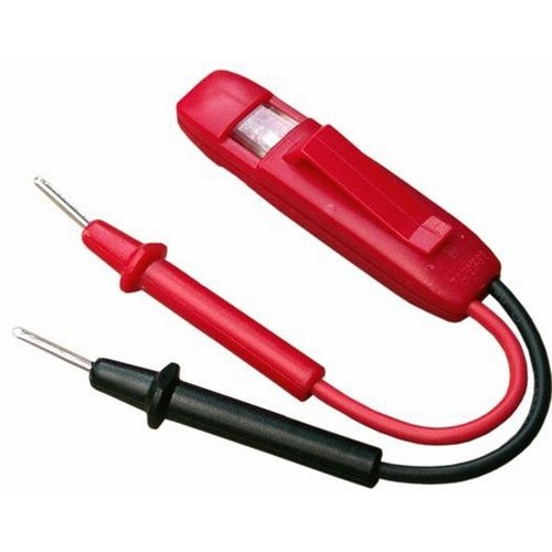 Circuit Tester 90 to 300 Volts AC/DC - Easy to read 300 Max Voltage Circuit Tester.Circuit Tester 90 to 300 Volts AC/DC features include:  90 to 300 Volts AC/DC Circuit Tester Bright LED AC/DC Indicator Insulated Casing with Pocket Clip Neon Indicator Glows when the Voltage is Present and Brightens as the Voltage Increases Blister Packed cULus Listed Order Qty of 1 = 1 Piece Below is more info on our Circuit Tester 90 to 300 Volts AC/DC