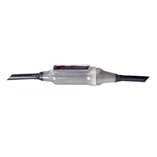 1/0 - 750 MCM In-Line ShakeNSeal Encapsulation Epoxy Resin Splice Kits - These are Fast Easy and Inexpensive Direct Burial and Submersible Electrical Splice Kits.1/0 - 750 MCM ShakeNSeal Encapsulation Epoxy Resin Splice Kits features include:  Exothermic Epoxy Resin Encapsulation Technology UL Listed for Direct Burial  Submersible Splicing Applications Durable Impregnable Epoxy Splice kits are Perfect for Above and Below Ground Splicing and Jacket Repair Permanent Watertight Seal Protects against Voltage Leakage, Cable Deterioration, amp; Cable Failure Fast Error Proof Setup - Low Viscosity Resin Compound Penetrates Completely Around Splice Fungus Resistant Stub/Butt/Branch In-Line and Feedthrough Applications Rated for use with 194deg;F(90deg;C) Cable No Tool or Heat Source Required UL 486D CSA 198.2 Listed 600 Volt maximum *67028 Not UL Listed cULus Listed Order Qty of 1 = 1 Piece Below is more info on our 1/0 - 750 MCM In-Line ShakeNSeal Encapsulation Epoxy Resin Splice Kits