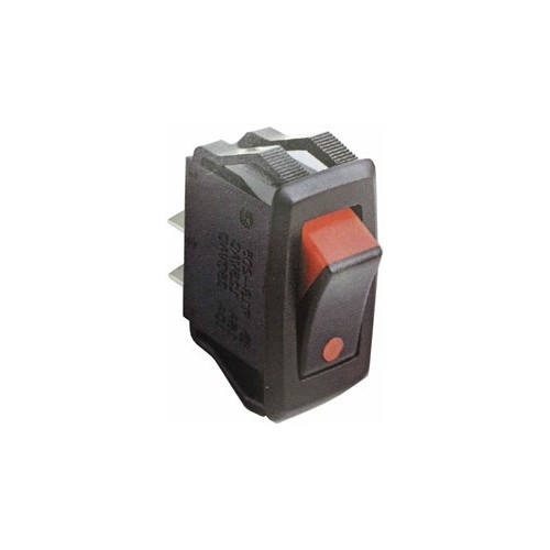 Dual Color Rocker Switch SPST On-Off Quick Connect Spade Terminals - Rocker Switch with Color Indication.Dual Color Rocker Switch SPST On-Off Quick Connect Spade Terminals features include:  Nylon 6/6 Frame  Actuator Quick Connect Spade Terminal Contact Resistance: 50 milliohm Insulation Resistance: 100 milliohm Dielectric Strength: 1500V Operating Temp: -4deg;F to 185deg;F cURus/CSA Listed Order Qty of 1 = 1 Piece Below is more info on our Dual Color Rocker Switch SPST On-Off Quick Connect Spade Terminals