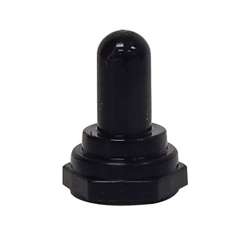Rubber Cover and Nut for Toggle Switches - Our Rubber Switch Cover quickly weatherproofs most switches.Rubber Cover and Nut for Toggle Switches features include:  Protects switches from moisture, dirt, salt amp; spray Built-in nut base Rubber Switch Cover Fits Standard Toggles Order Qty of 1 = 1 Piece Minimum Order Qty = 1 Piece Below is more info on our Rubber Cover and Nut for Toggle Switches
