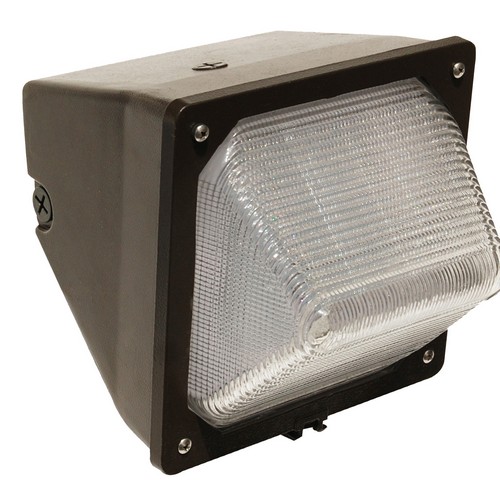LED Small Classic Wallpacks 30W 120-277V 5000K Bronze - Use LED Electrical Small Wallpacks to brighten large outdoor areas efficiently. Replaces HID, metal halide and high pressure sodium wallpacks.LED Small Classic Wallpacks 30W 120-277V 5000K Bronze features include:  Use in general lighting applications: Parking Lots  Building Security to Replace HID, metal halide and high pressure sodium wallpacks. LumiLED LUXEON 3030 LEDs Die Cast Aluminum Housing Polyester Powder Coat FinishHousing Color: Bronze4 Threaded K/Os -(1)Top, (1)Back, (2)SidesPhoto Control (not included) can be installed on fixture Stainless Steel HardwareHeat Resistant OpticsPrismatic Glass Lens Operation Temperature: -4°F to 104°F 50,000+ Hour LED Life Expectancy30 Watts 0-10V DimmingPower Factor: 0.9 Voltage: 120/208/240/277V Color Temperature: 5000K Cool White CRI: >72  DLC Listed cETLus listed for Wet Locations 5 Year WarrantyVisor Not Available for Small WallpackOrder Qty of 1 = 1 PieceSpec SheetIES FileInstruction Sheet  Below is more info on our LED Small Classic Wallpacks 30W 120-277V 5000K Bronzeto replace HID, MH and HPS wallpacks.>