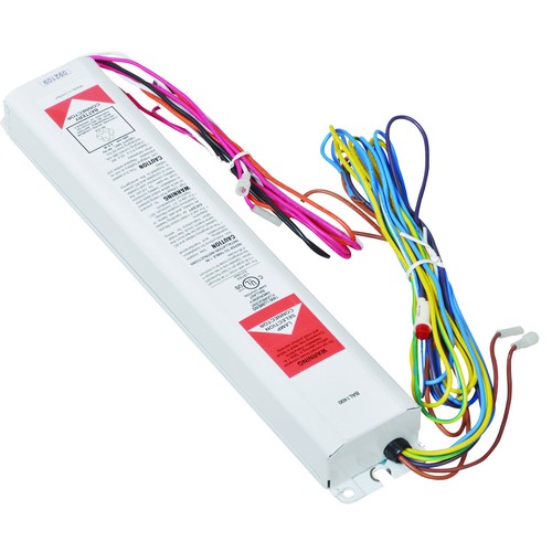 Fluorescent Emergency Lighting Ballasts 1400 Lumens T8-T12 - Fluorescent Emergency Lighting Ballasts for power failures.Fluorescent Emergency Lighting Ballasts 1400 Lumens T8-T12 features include:  Fluorescent Emergency Ballast allows the same fixture to be used for both normal and emergency lighting In the event of a Power Failure, the Ballast Switches to the Emergency Mode and operates one or two of the existing lamps for a minimum of 90 minutes The unit contains a Ni-Cad Battery, Charger, and Inverter Circuit in a single package. The ballast can be mounted in the wireway or on top of the fixture, and is UL listed for factory installation or retrofit applications Standard ballasts are rated for use with a variety of lamp types: T8, T9, T10, T12, U-Shaped, HO, VHO, Circuline, energy saving  4-Pin Compact lamps Compatible with most one, two, three  four lamp electronic, standard energy saving  dimming AC ballasts 90 minute minimum emergency power, 24 hour recharge time Temperature Range: 68deg;F to 122deg;F(20deg;C to 50deg;C) 120/277 Volt 60 Hz Damp Location Listed UL Listed 5 Year Warranty Order Qty of 1 = 1 Piece Spec Sheet  Below is more info on our Fluorescent Emergency Lighting Ballasts 1400 Lumens T8-T12