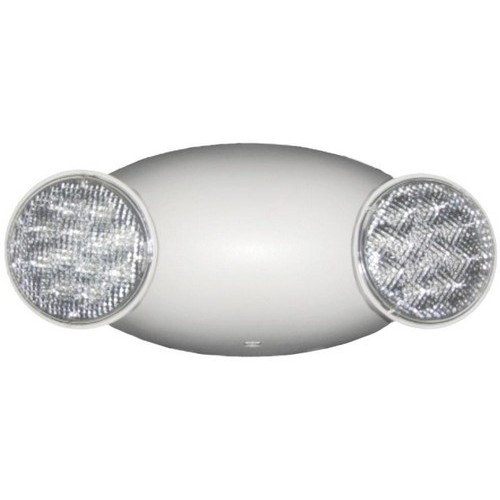 Round Head LED Emergency Light White - Micro Size LED Energy Saving Emergency Lighting Unit In One Compact Design.Round Head LED Emergency Light White features include:  Fully adjustable, glare-free LED lamp heads Long Life Energy Saving LED Lamps Injection-molded, High Impact, UV-Stabilized UL 94 V-0 Thermoplastic Housing Snap-together construction speeds installation Universal J-box pattern mounting plate with quick connect features 120/277 V AC Test switch, LED status indicator light Maintenance free, rechargeable 3.6V Sealed NI-Cad battery 90 minutes of emergency power UL924 Damp location Listed UL Listed  5 Year Warranty Order Qty of 1 = 1 Piece Spec Sheet  Below is more info on our Round Head LED Emergency Light White