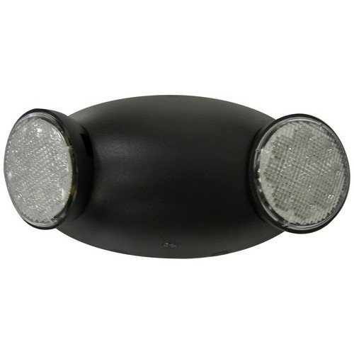 Round Head LED Emergency Light Black - Micro Size LED Energy Saving Emergency Lighting Unit In One Compact Design.Round Head LED Emergency Light Black features include:  Fully adjustable, glare-free LED lamp heads Long Life Energy Saving LED Lamps Injection-molded, High Impact, UV-Stabilized UL 94 V-0 Thermoplastic Housing Snap-together construction speeds installation Universal J-box pattern mounting plate with quick connect features 120/277 V AC Test switch, LED status indicator light Maintenance free, rechargeable 3.6V Sealed NI-Cad battery 90 minutes of emergency power UL924 Damp location Listed UL Listed  5 Year Warranty Order Qty of 1 = 1 Piece Spec Sheet  Below is more info on our Round Head LED Emergency Light Black