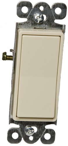 Decorative Switches Ivory 4 Way 15A-120/277V - Our Decorative Switch wires quickly and easily.Decorative Switches Ivory 4 Way 15A-120/277V features include:  4 Way Decorative Switch 15A 120/277V Smooth Quiet Paddle Action Made of GE Lexan Steel mounting strap Zinc-Plated for corrosion resistance Washer-type break-off plaster ear for best flush alignment Captive mounting screws Back and side wiring for easy installation Large head Tri-combination screws for quick wiring Easy Access Green Hex Head Ground Screw Accepts #12 or #14 Stranded or Solid Copper wire(Push-In #14 Solid Only)  Copper Wire Only UL 94V-2 Flame Rating Temperature Rating:-40deg;F to 167deg;F Wallplate Not Included UL listed Order Qty of 1 = 1 Piece Below is more info on our Decorative Switches Ivory 4 Way 15A-120/277V