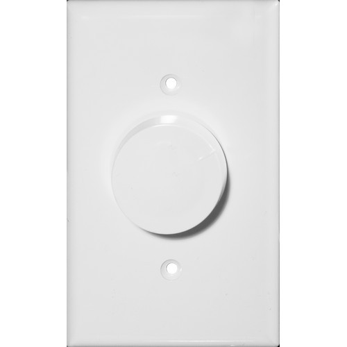 Rotary Dimmer White 3-Way (Push On/Off) - An easy way to dim lighting.Rotary Dimmer White 3-Way (Push On/Off) features include:  Fits standard wall box Suppresses Radio Frequency Interference (RFI) Decorative Style permits ganging with other decorative devices Wire leads provide for fast amp; easy assembly amp; wiring 600 Watt 3-Way(Push On/Off) Includes Wallplate UL listed Order Qty of 1 = 1 Piece Below is more info on our Rotary Dimmer White 3-Way (Push On/Off)