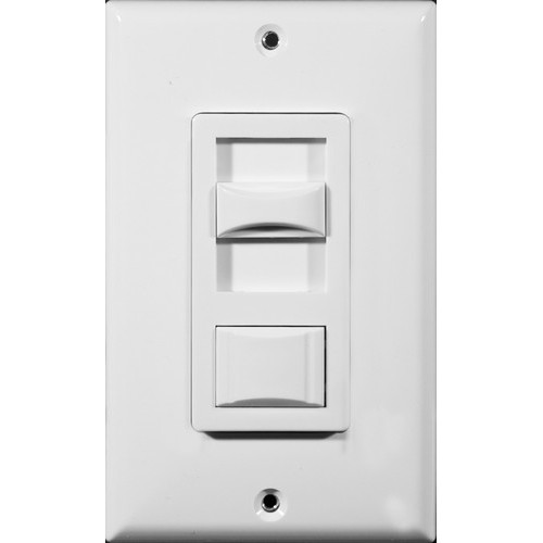 Fluorescent  CFL Dimmer White 3-Way - This Dimmer Switch works with CFL and Fluorescent Lighting.Fluorescent  CFL Dimmer White 3-Way features include:  Compatible with CFL and Incandescent Lighting 120VAC 600W On/Off Switch Fits standard wall box Suppresses Radio Frequency Interference (RFI) Decorative Style permits ganging with other decorative devices Wire leads provide for fast amp; easy assembly amp; wiring Includes Wallplate Individually Boxed UL Listed Order Qty of 1 = 1 Piece Below is more info on our Fluorescent  CFL Dimmer White 3-Way