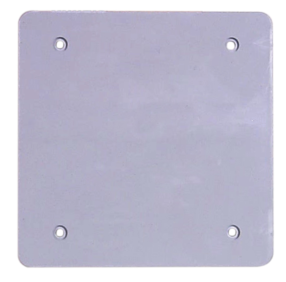 Weatherproof Schedule 40 PVC Double Blank Box Cover