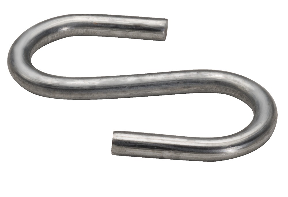 10 Gauge Zinc Plated Steel S Hooks