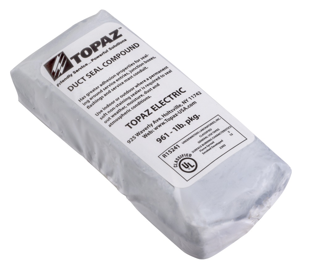 Duct Seal Weatherproof Compound 5 lb.