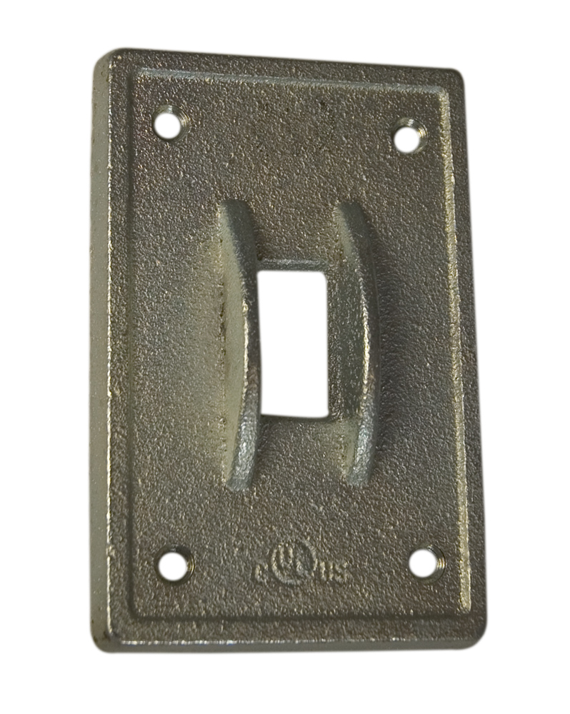 FS & FD Cast Device Box Covers Guarded Square Switch - Malleable Iron