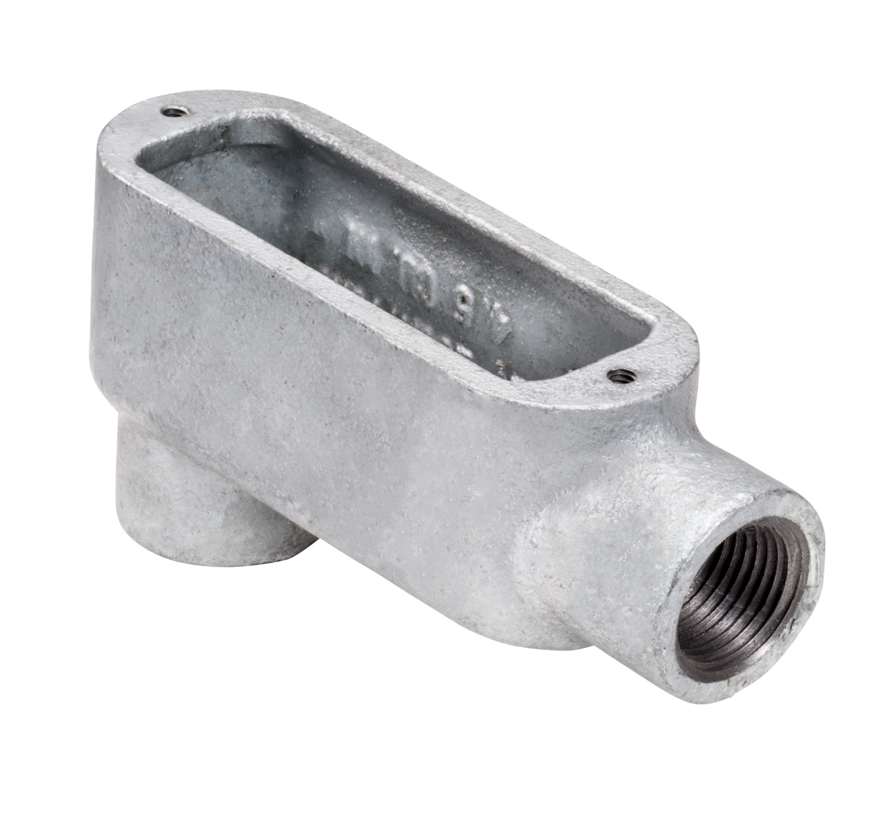 2" Threaded LB Type Rigid Conduit Bodies - Hot Dip Galvanized