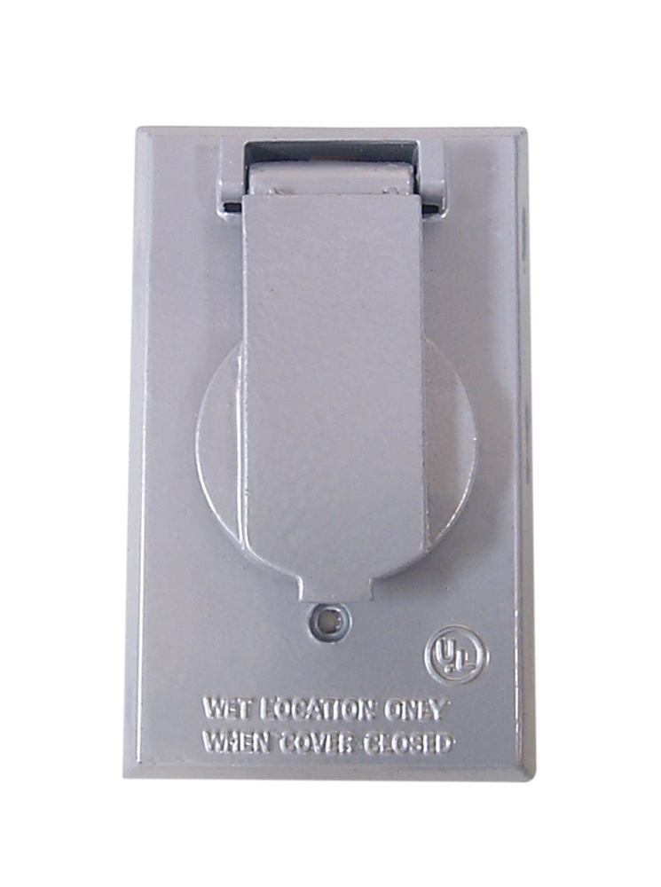 Single Gang Covers 30A/50A Receptacle