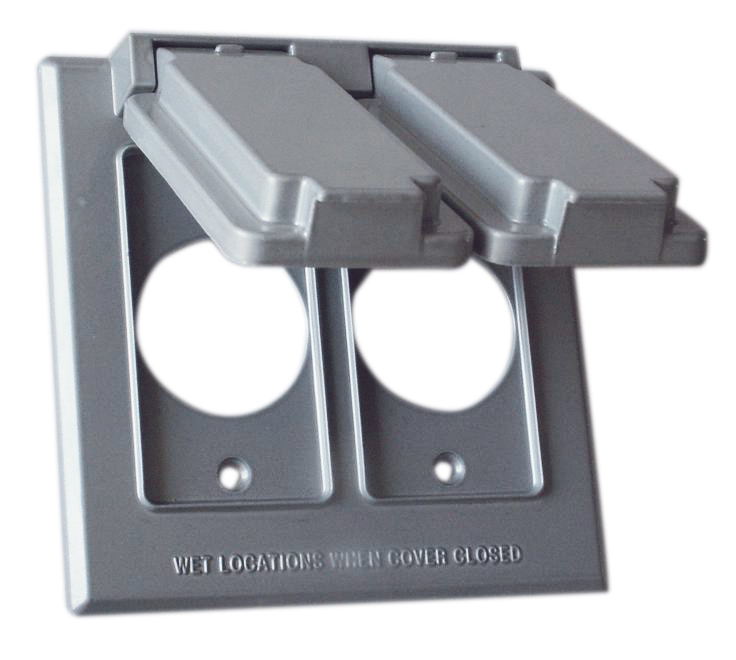 15Amp Switch Double Gang Cover