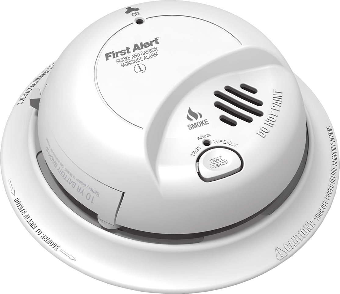 BRK SC9120LBL 120V AC Smoke/CO Alarm-10YR Batt Backup