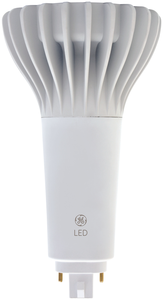 GE LED19GX24Q-V/835 39275 LED 18.5W REPL LAMP 4PIN GX24q VERTICAL 1950L 3500K 50,000H REQ ELEC BALLAST