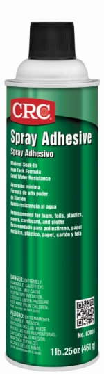 Product image for CRC 1003267 (03018) Spray Adhesive, 16.25 Wt Oz