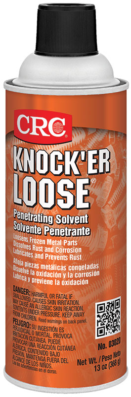 An industrial strength, low viscosity super penetrant designed to quickly loosen and free seized, bound or frozen fasteners.  Quickly permeates rust, scale, gum, grease and corrosion. Outperforms the competition as verified by independent tests. 13 Wt Oz Aerosol