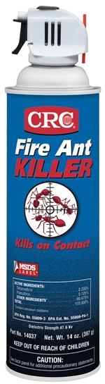 Product image for CRC Industries 14037 20 oz Aerosol Fire Ant Killer