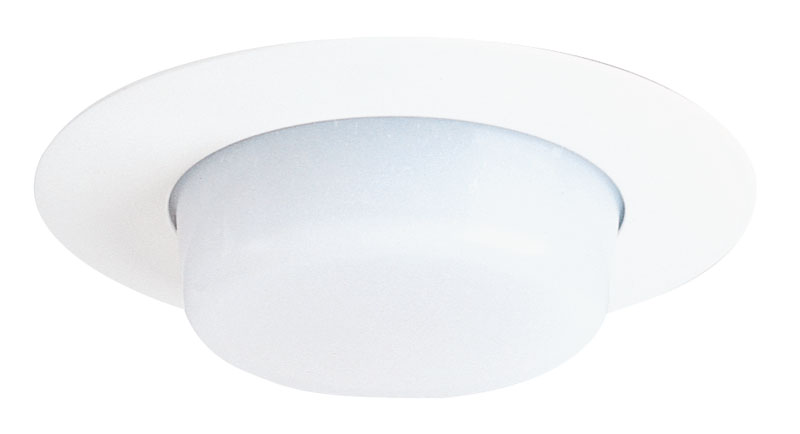 Product image for 4" Lensed Drop Opal Trim - White