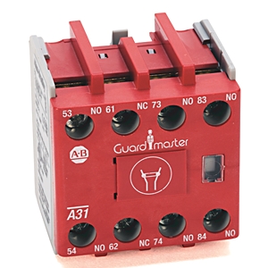 Product image for Allen Bradley 100S-FA04 4NC Auxiliary Contact IEC Safety Contactor