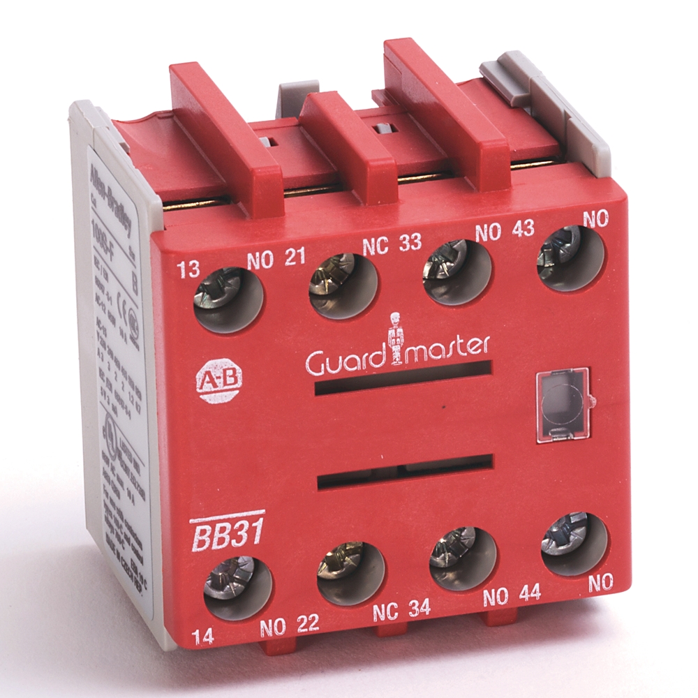 Product image for Allen Bradley 100S-FB04 4NC Auxiliary Contact IEC Safety Contactor