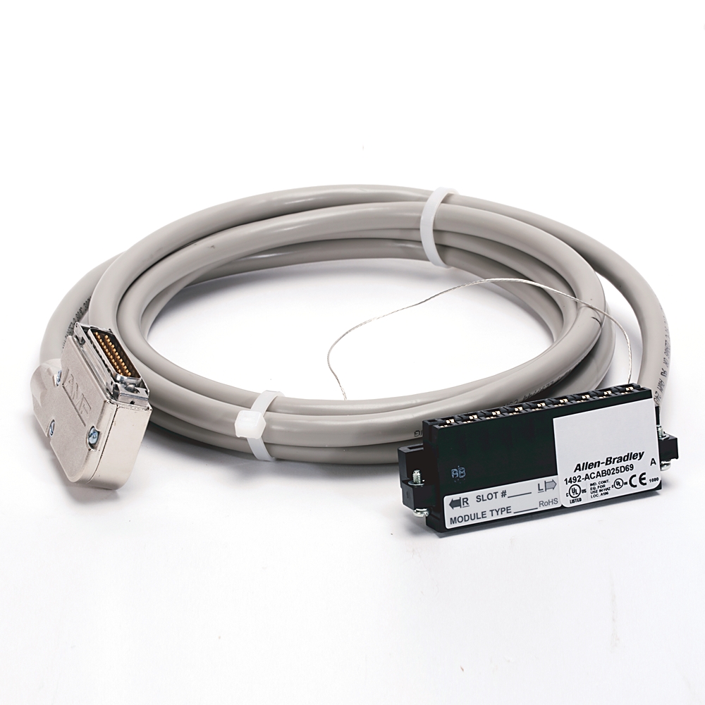 Product image for Allen-Bradley 1492-ACAB025D69 Analog Cable Connection Products