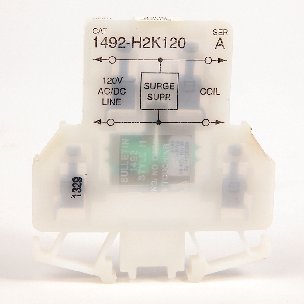 Product image for Allen Bradley 1492-H2K024 24 VAC/VDC Surge Suppressor for Terminal Block