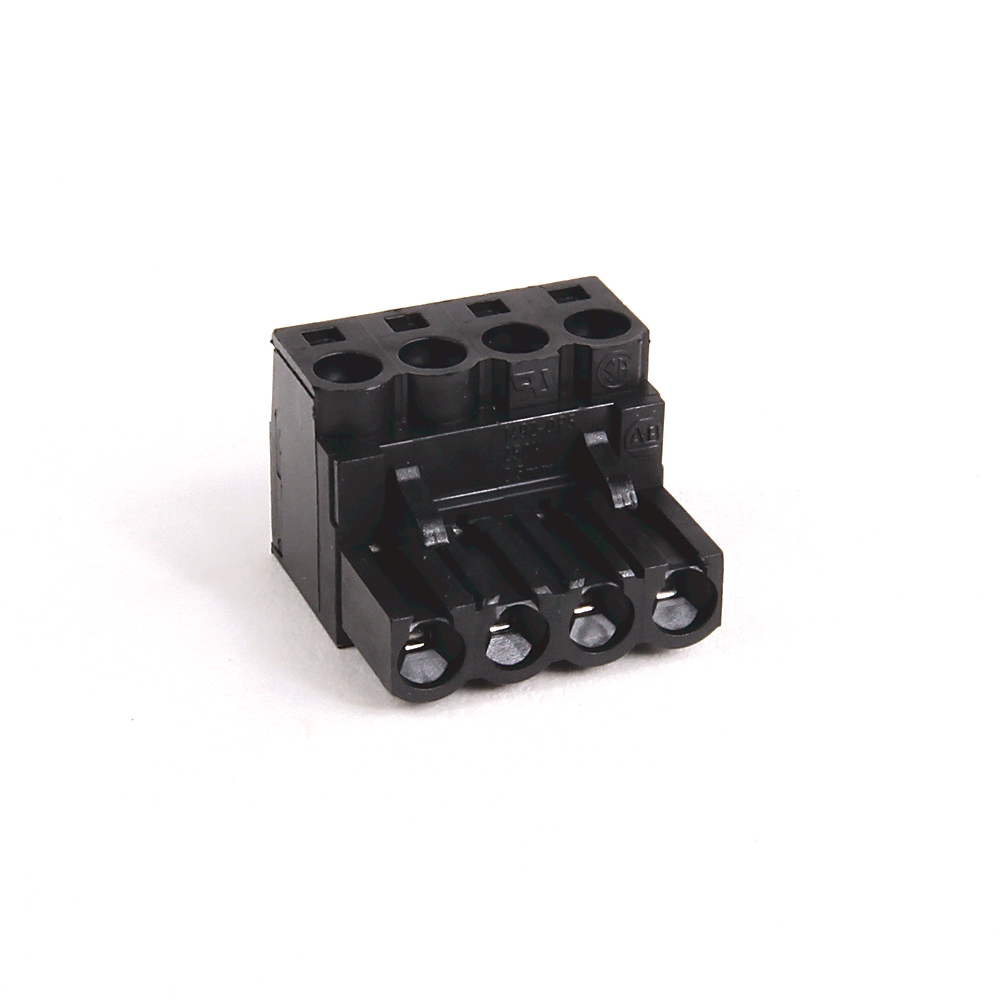 Product image for Allen Bradley 1492-QP5-4 4-Pole IEC Terminal Plug-In Connection Block