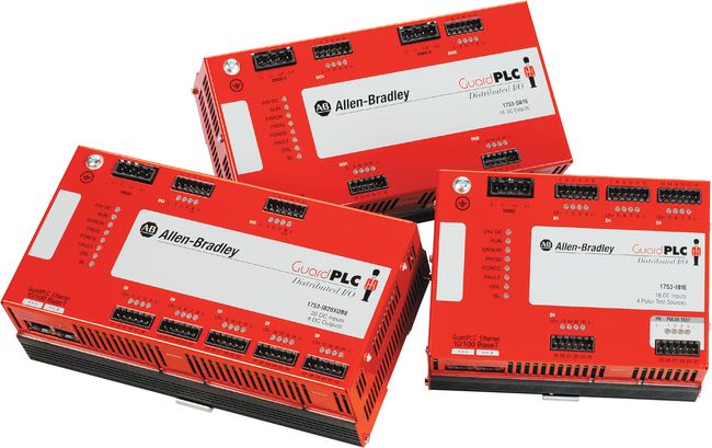 Product image for Allen Bradley 1753-OB16 GuardPLC Digital Output Module