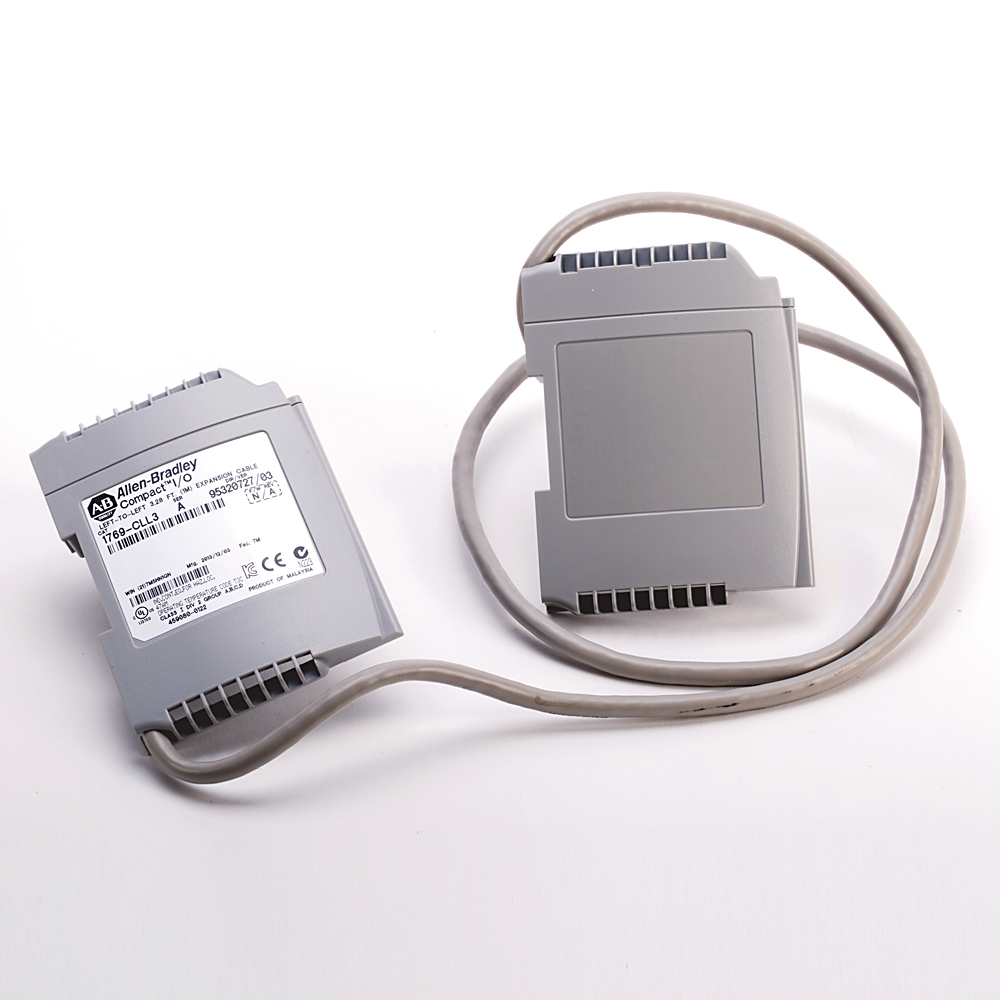 Product image for Allen-Bradley 1769-CLL3 3.28 Foot Left Bank to Left Bank Expansion