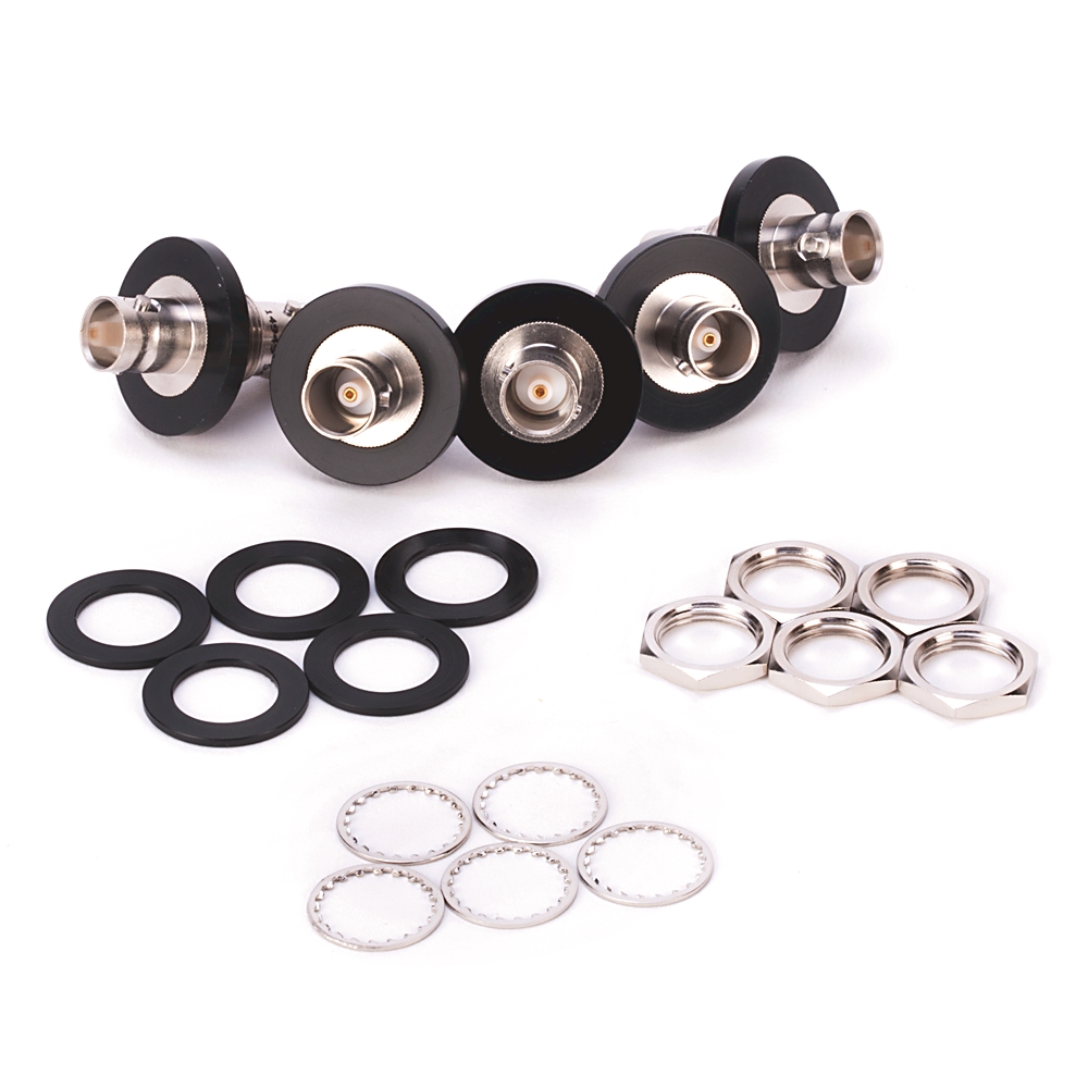 Product image for Allen-Bradley 1786-BNCJI Cnet Media TNC Bulkhead Connector