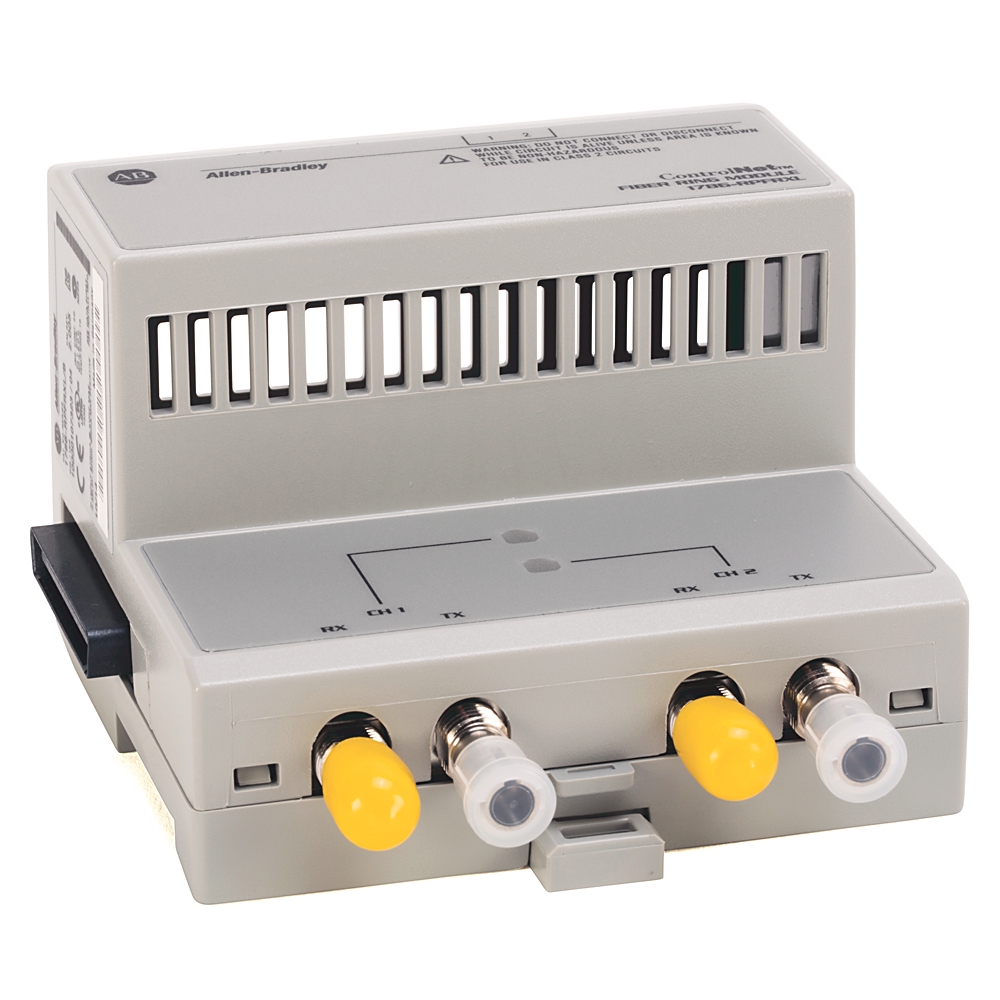 Product image for Allen Bradley 1786-RPFRXL ControlNet Extra Long Fiber Ring Repeater Module