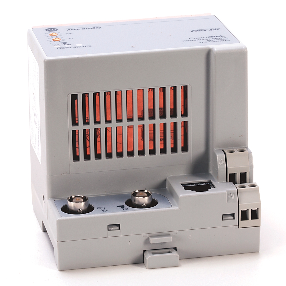 Product image for Allen-Bradley 1794-ACNR15 CNET Red Media Flex Adaptor