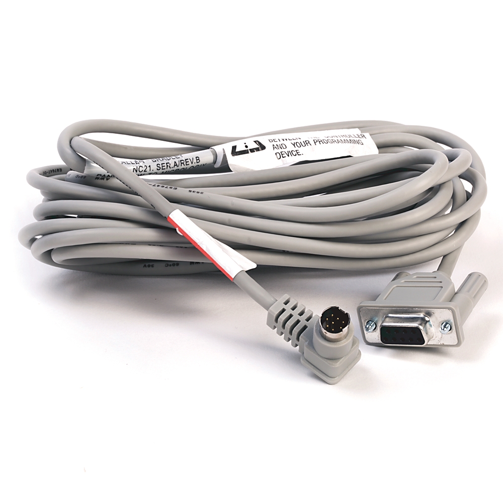 Product image for Allen-Bradley 2711-NC22 Panelview 15 m to Micrologix Cable