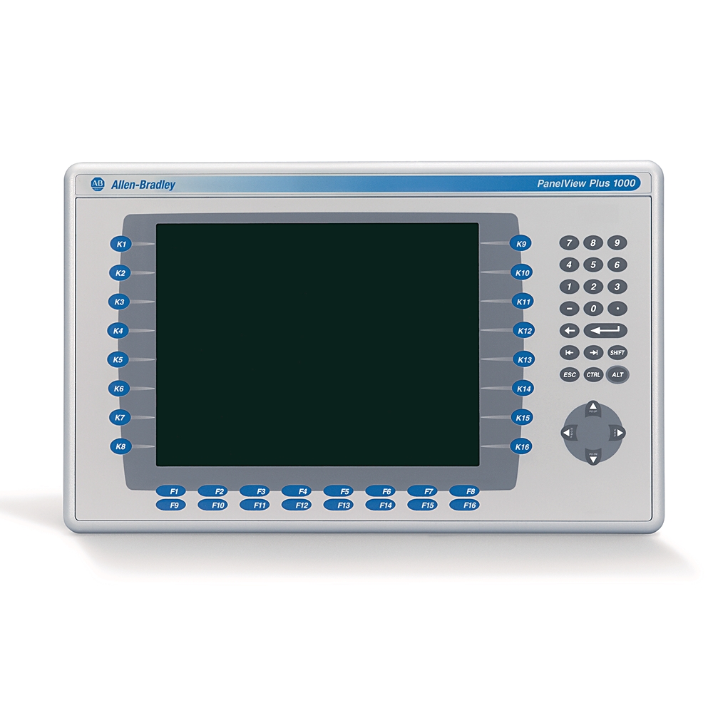 Product image for Allen-Bradley 2711P-RDK10C Panelview Plus 1000 Keypad Display Module