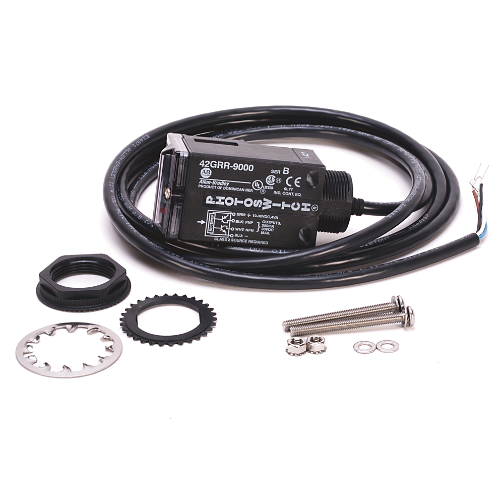 Product image for Allen-Bradley 42GRR-9000 Series 9000 Photoelectric Sensor