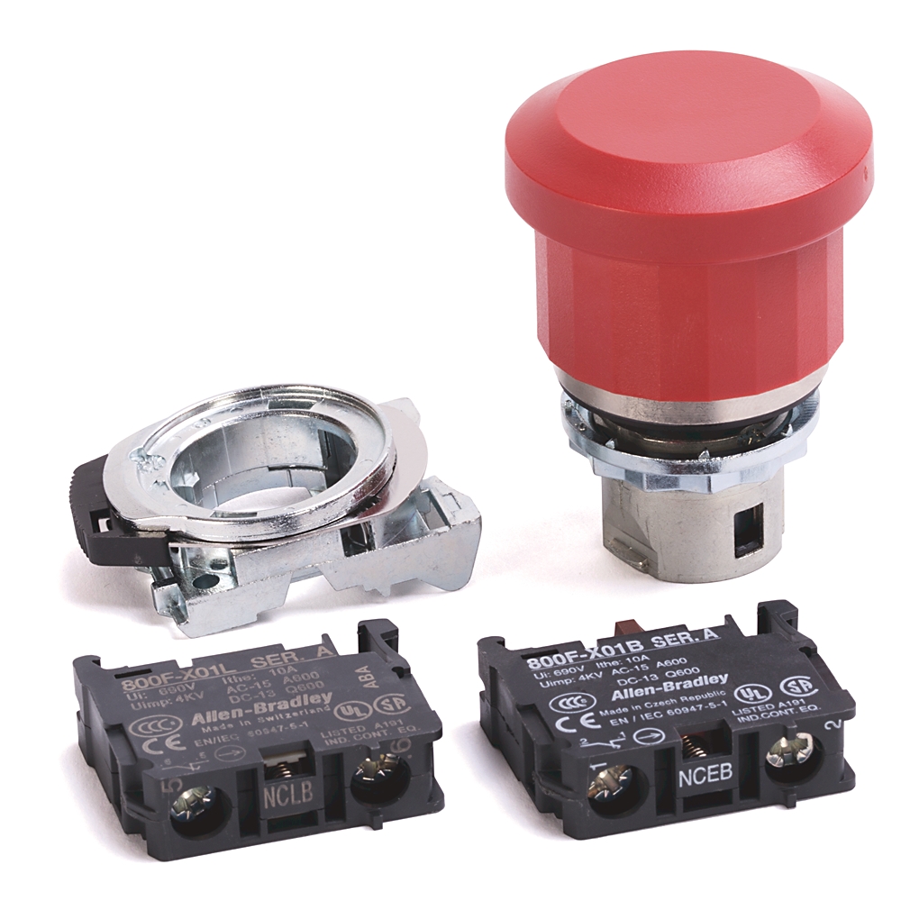 Product image for Allen Bradley 800FM-NX23 3-Position Push Button