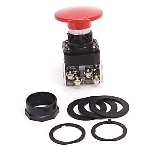 Product image for Allen-Bradley 800H-DR6JB 30 mm Momentary Push Button