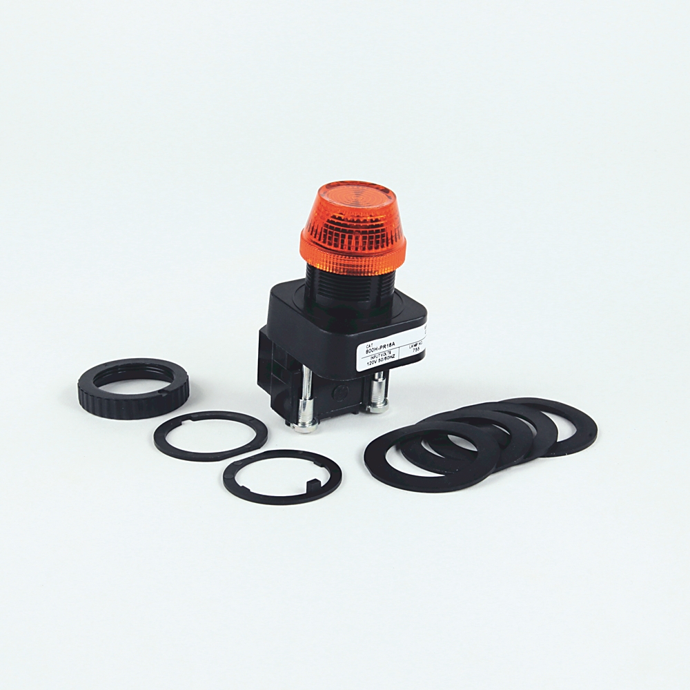 Product image for Allen-Bradley 800HC-PR16W 30 mm Pilot Light Push Button