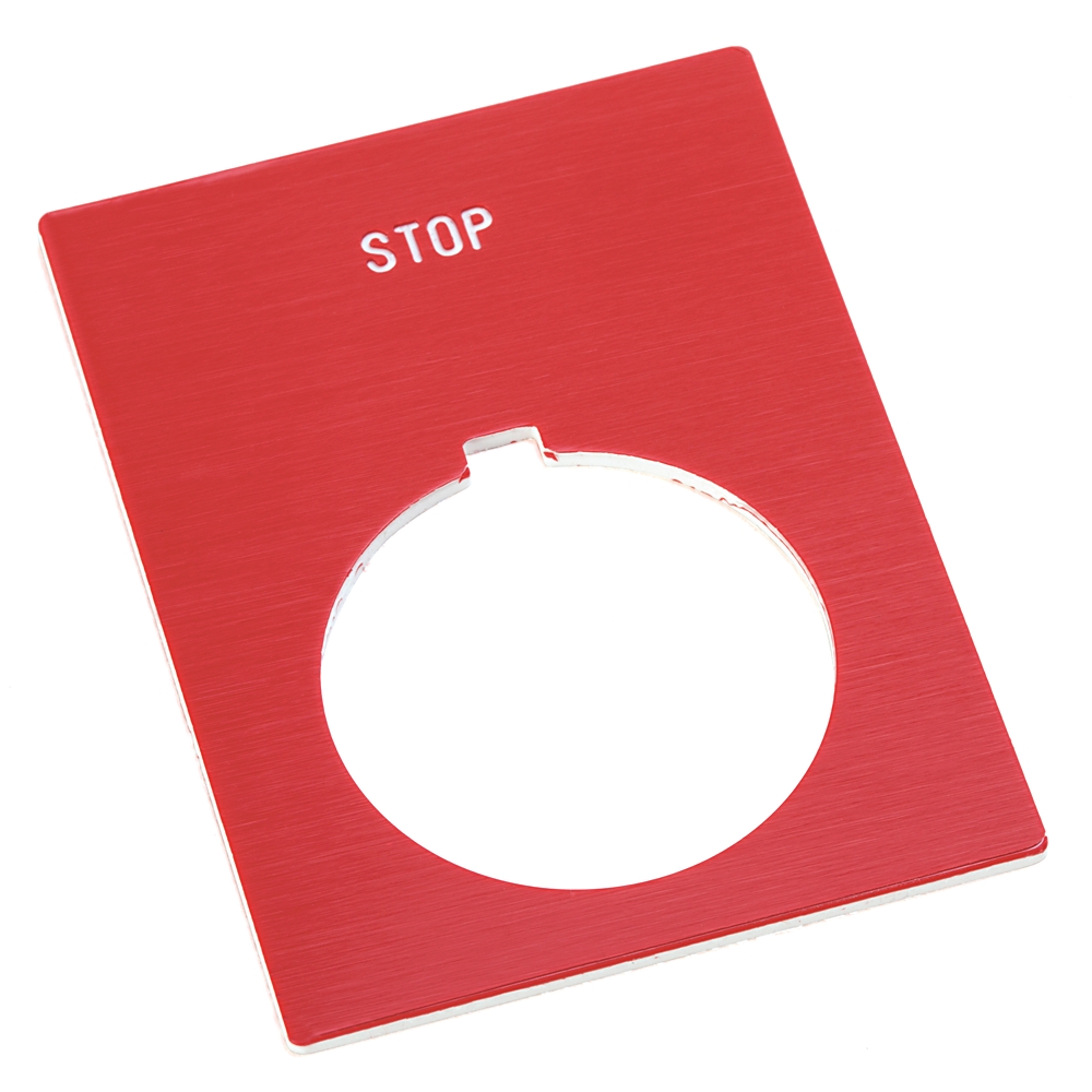 Product image for A-B 800H-W371A 30mm 800H STOP Red A