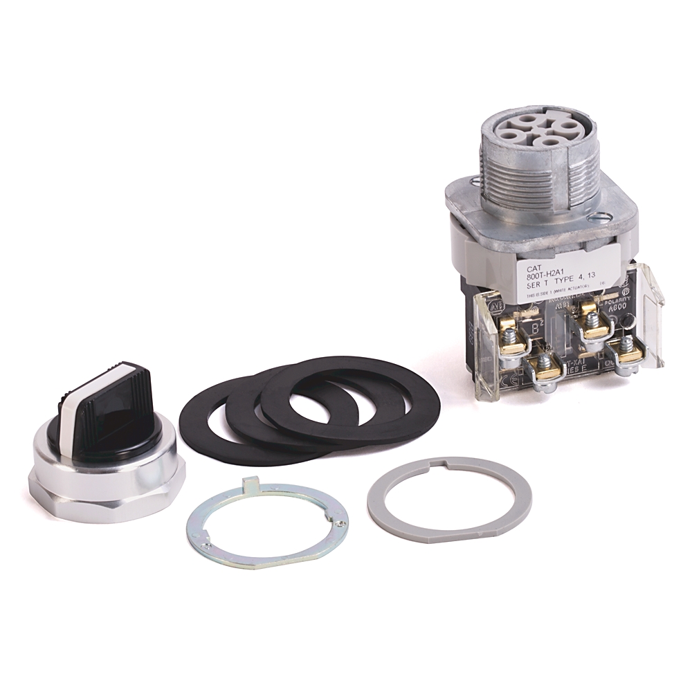 Product image for Allen-Bradley 800T-H2A1 30 mm Selector Switch for Push Button