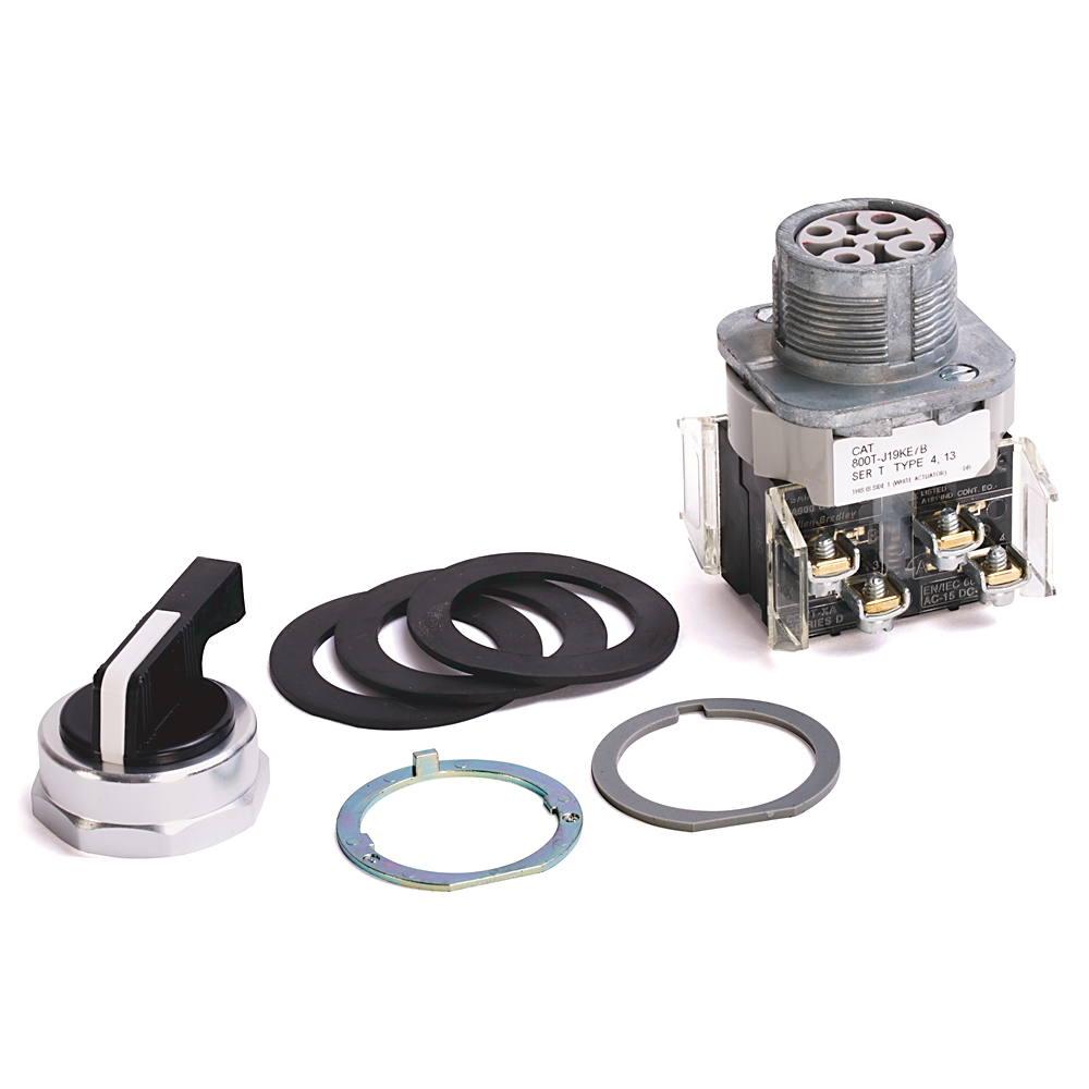 Product image for A-B 800T-J19A7 30mm Selector Switch